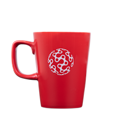 GCN Red Latte Mug