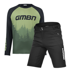 GMBN Pine Jersey & MTB Shorts Bundle