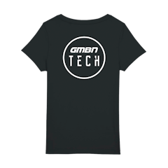 GMBN Women's Tech Channel Black T-Shirt