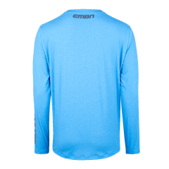 EMBN Tech T-Shirt Long Sleeve - Blue