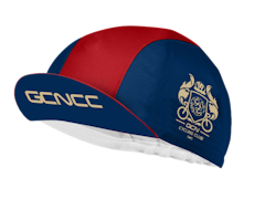 GCN Club Cycling Cap - Blue, Red and Gold