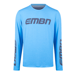 EMBN Tech T-Shirt Long Sleeve - Blue