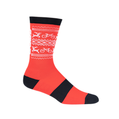 GMBN Red Christmas Socks