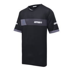GMBN Stealth Jersey Short Sleeve - Black & Grey