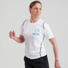 GTN Women's White Running T-Shirt