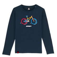 GMBN Kids Long Sleeve Bike T-Shirt