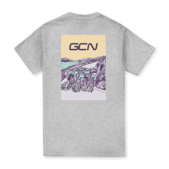 GCN Peloton Sketch Grey T-Shirt