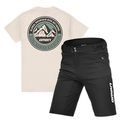 GMBN Rockies T-Shirt & MTB Shorts Bundle