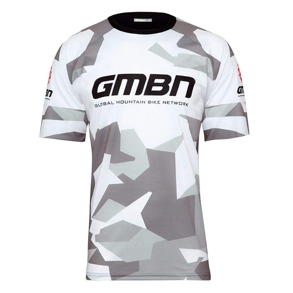 GMBN Camo Team Jersey - White \u0026 Grey
