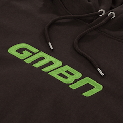 GMBN Embroidered Label Chocolate Hoodie