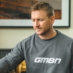 GMBN Embroidered Label Grey Sweatshirt