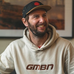 GMBN Embroidered Label Sand Hoodie